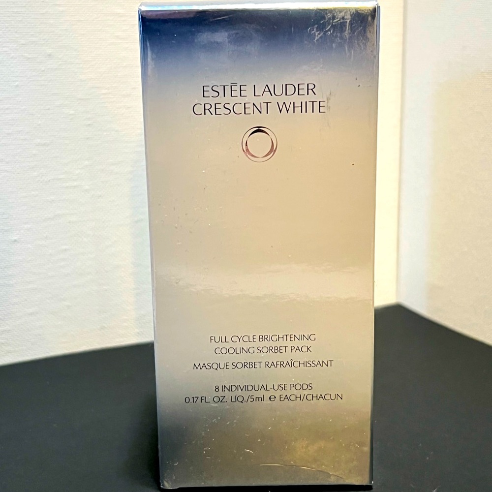 Estee Lauder crescent white Sorbet pack